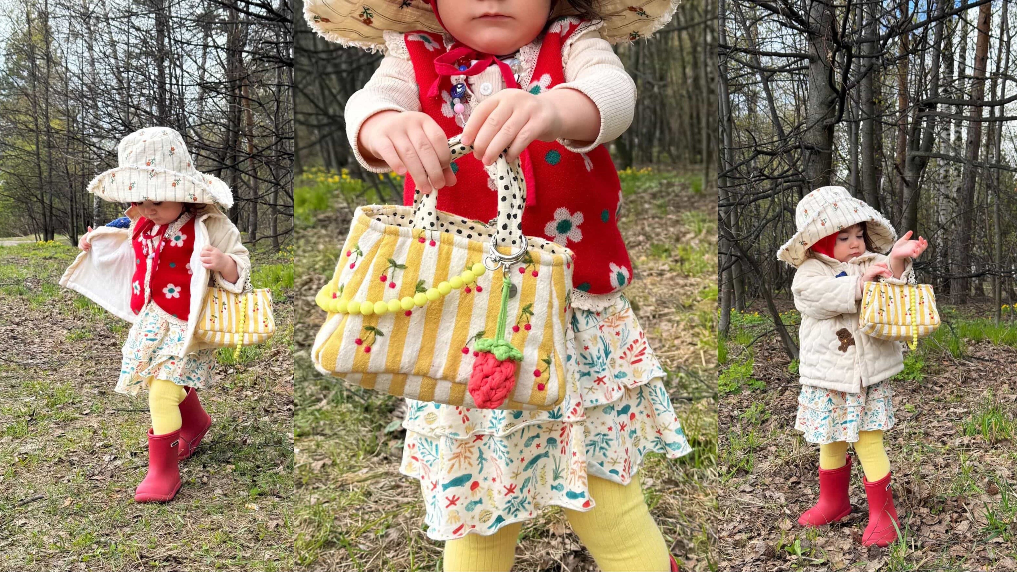 A little Patch & play bag out in the world