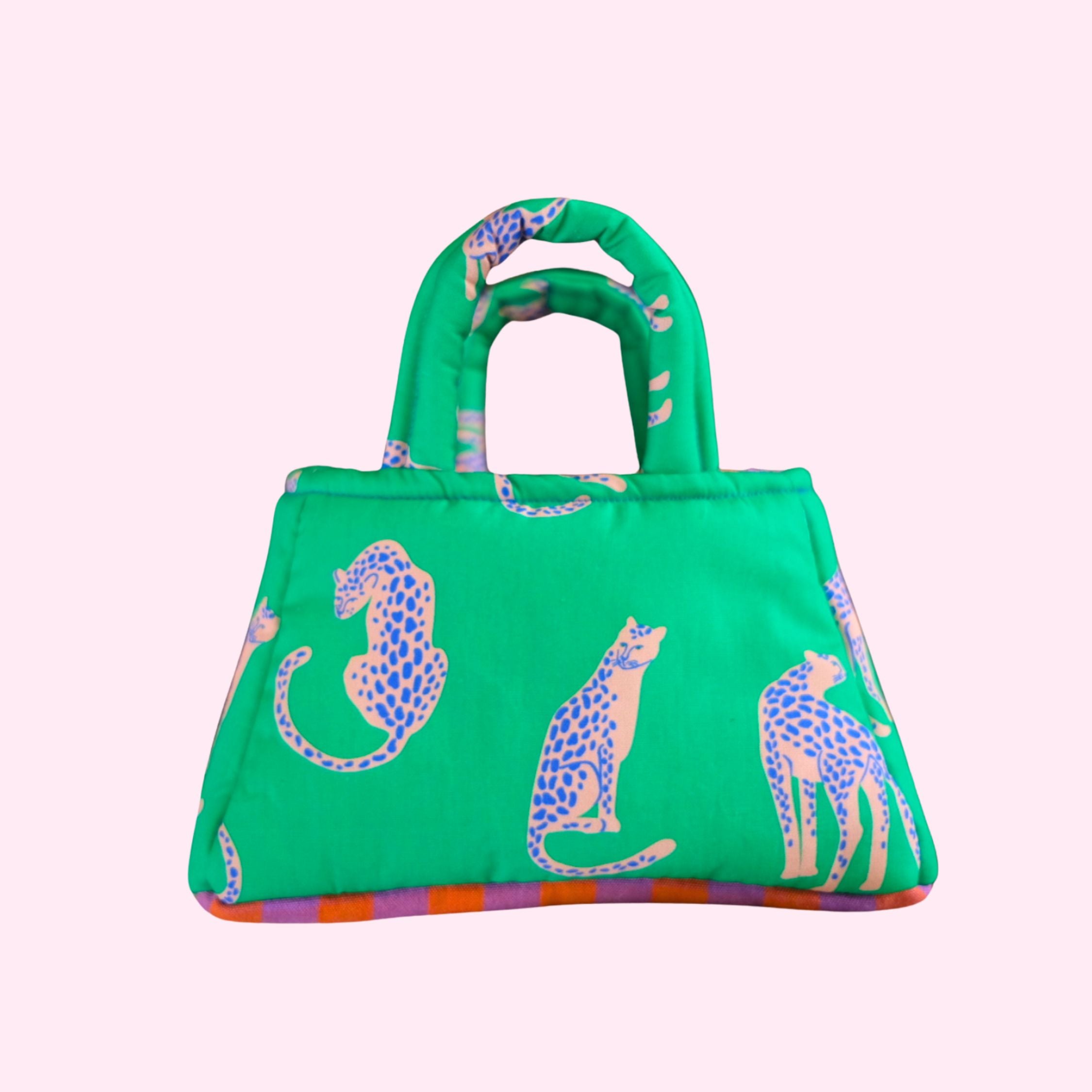 The Green Leopard Tote Bag