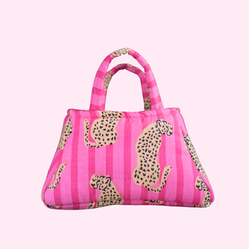 The Pink Leopard Tote Bag
