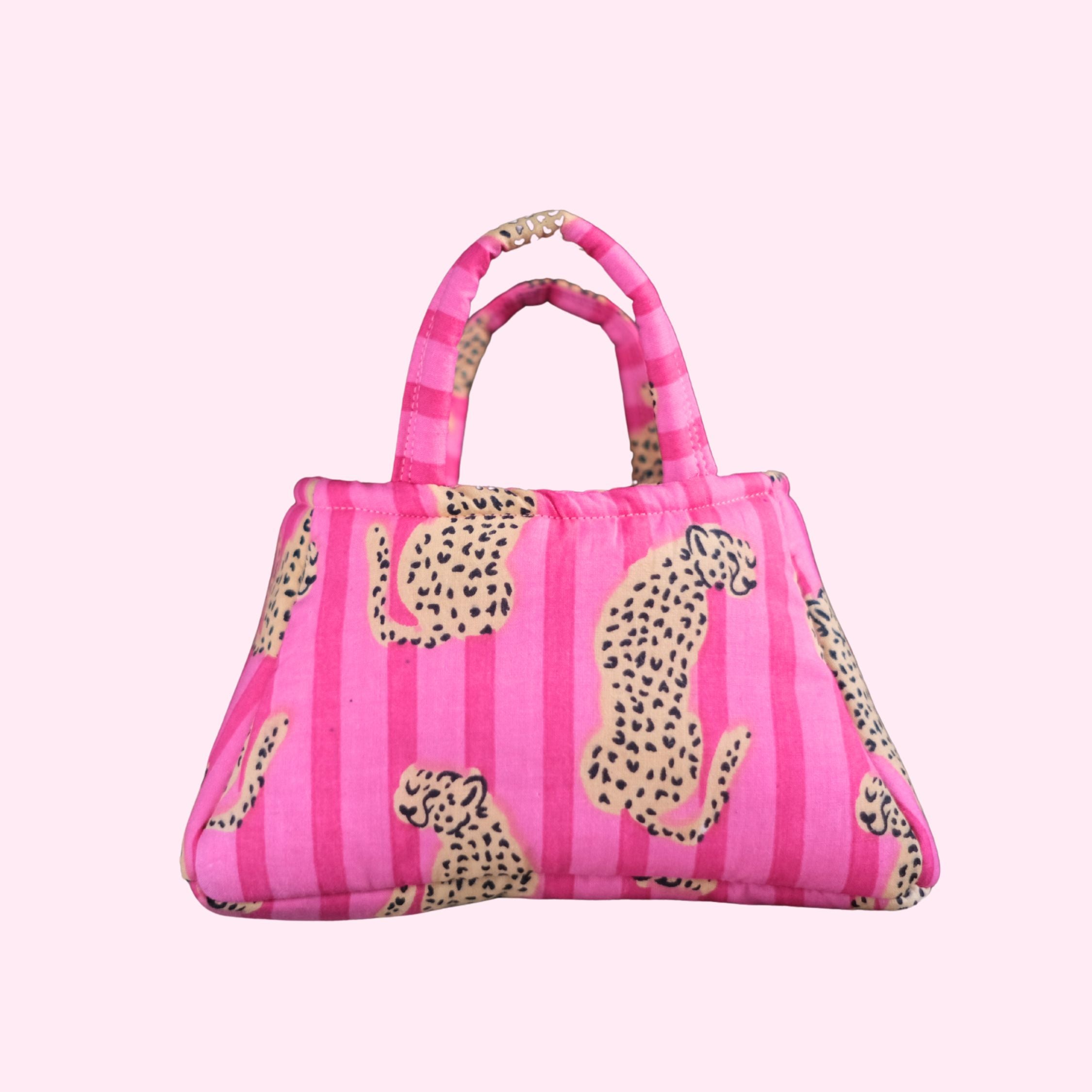 The Pink Leopard Tote Bag