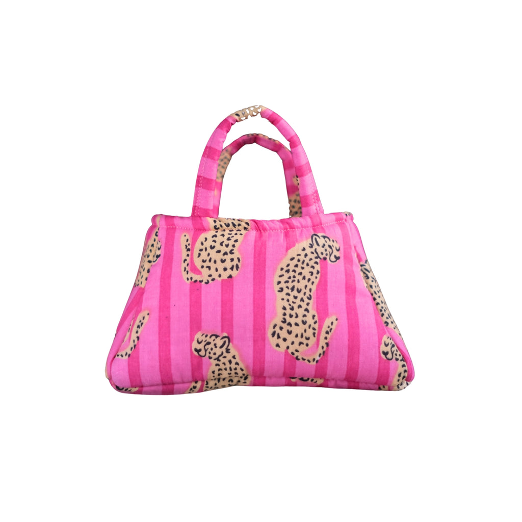 The Pink Leopard Tote Bag