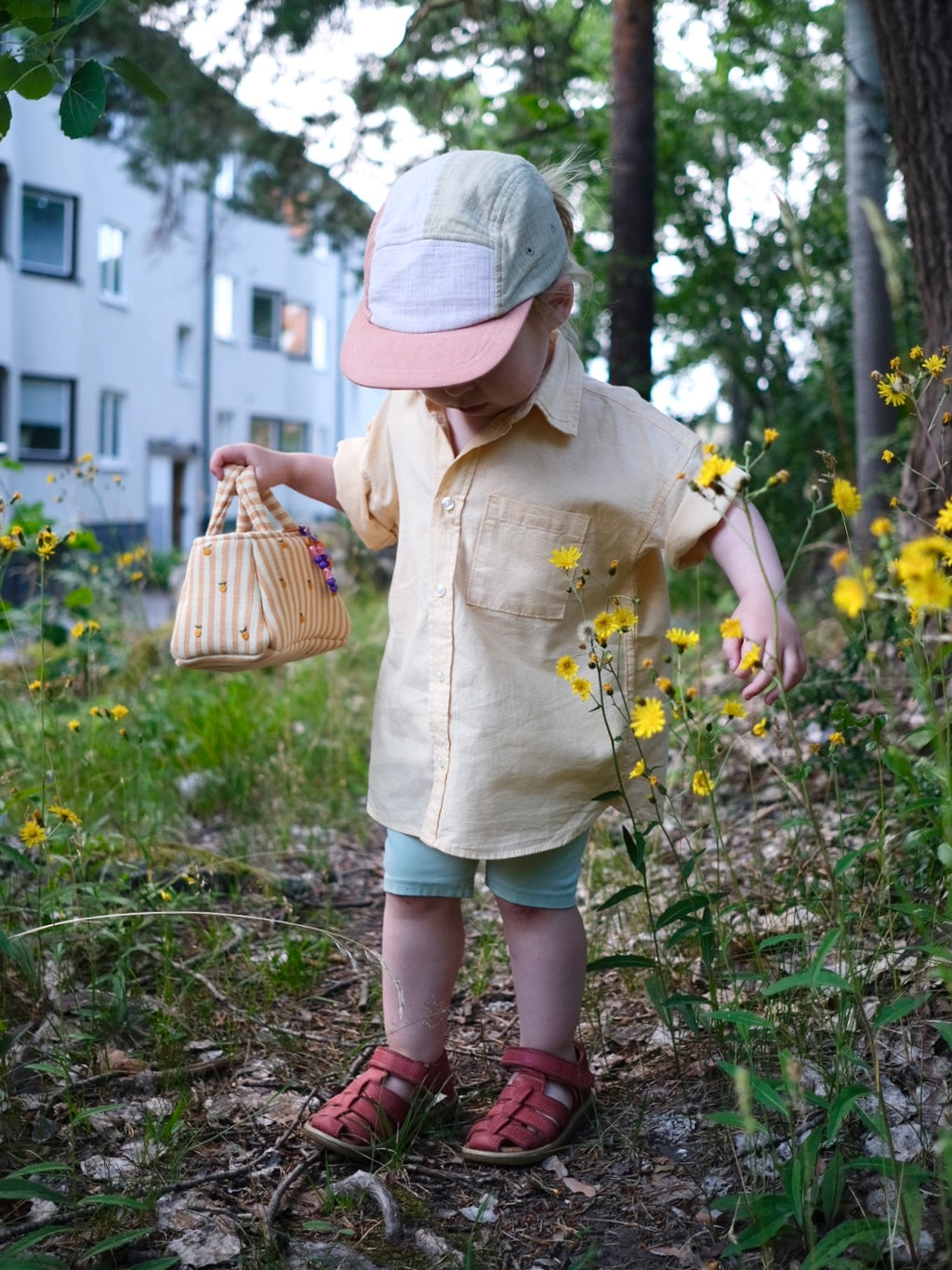 The Hand Embroidered Citrus Tote Bag