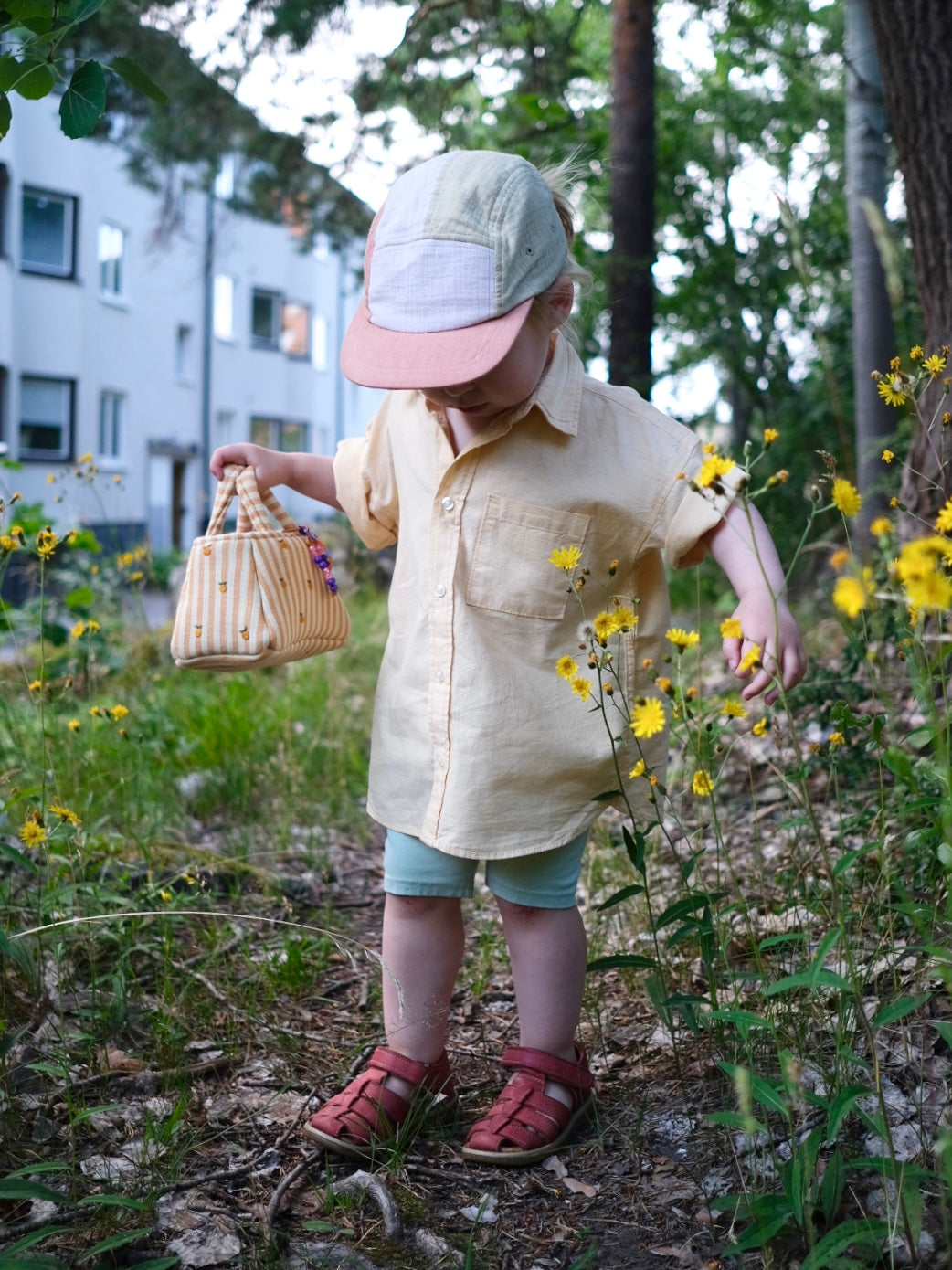 The Hand Embroidered Citrus Tote Bag