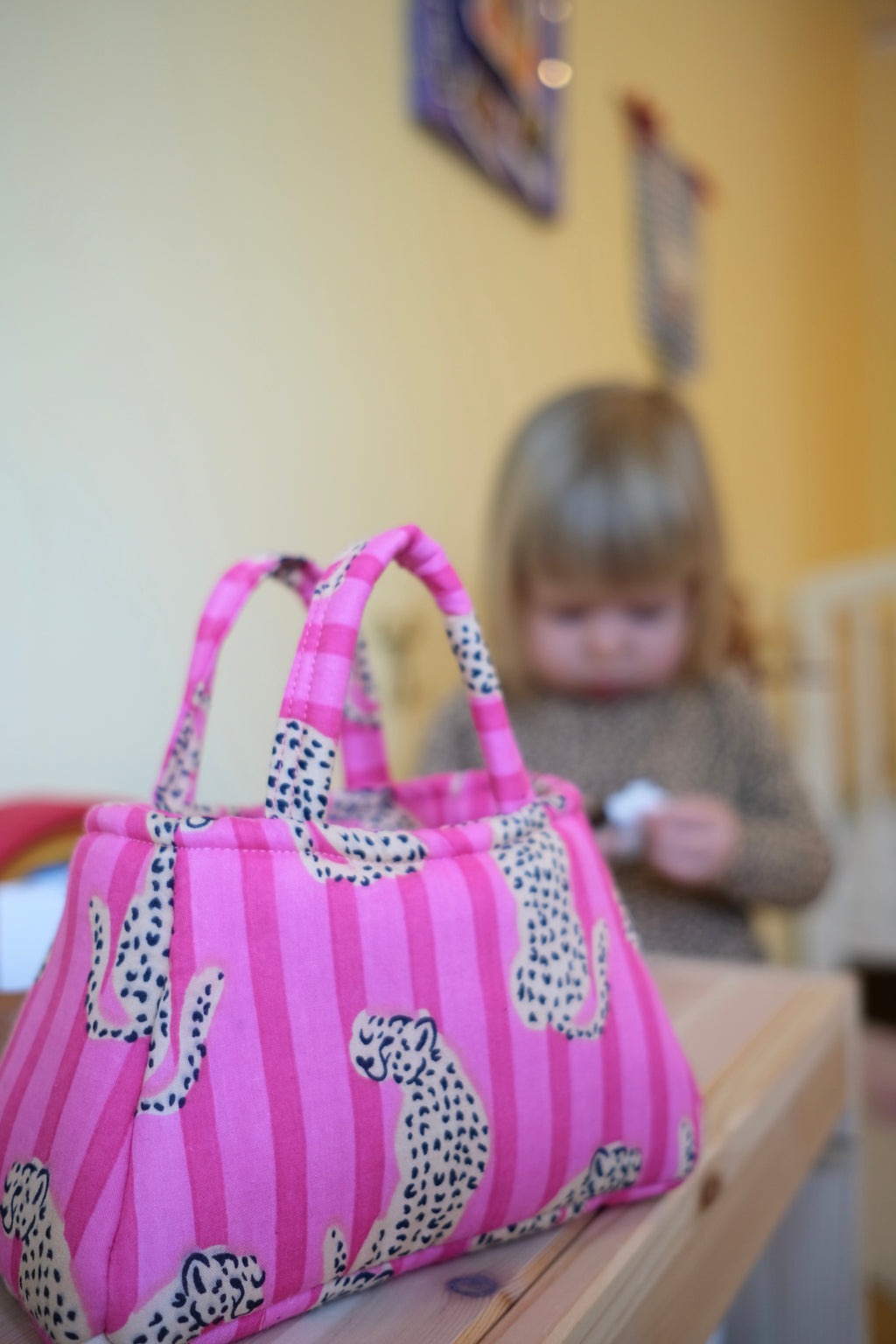 The Pink Leopard Tote Bag