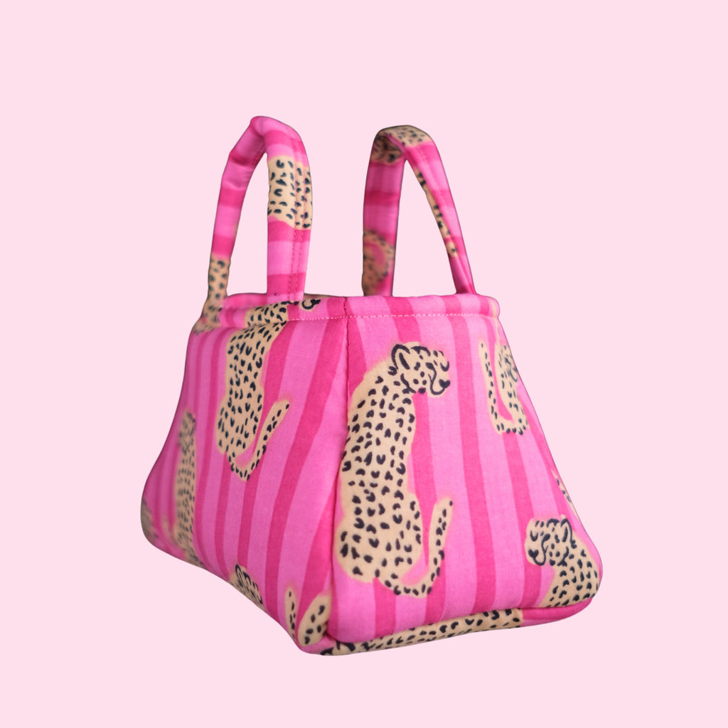 The Pink Leopard Tote Bag