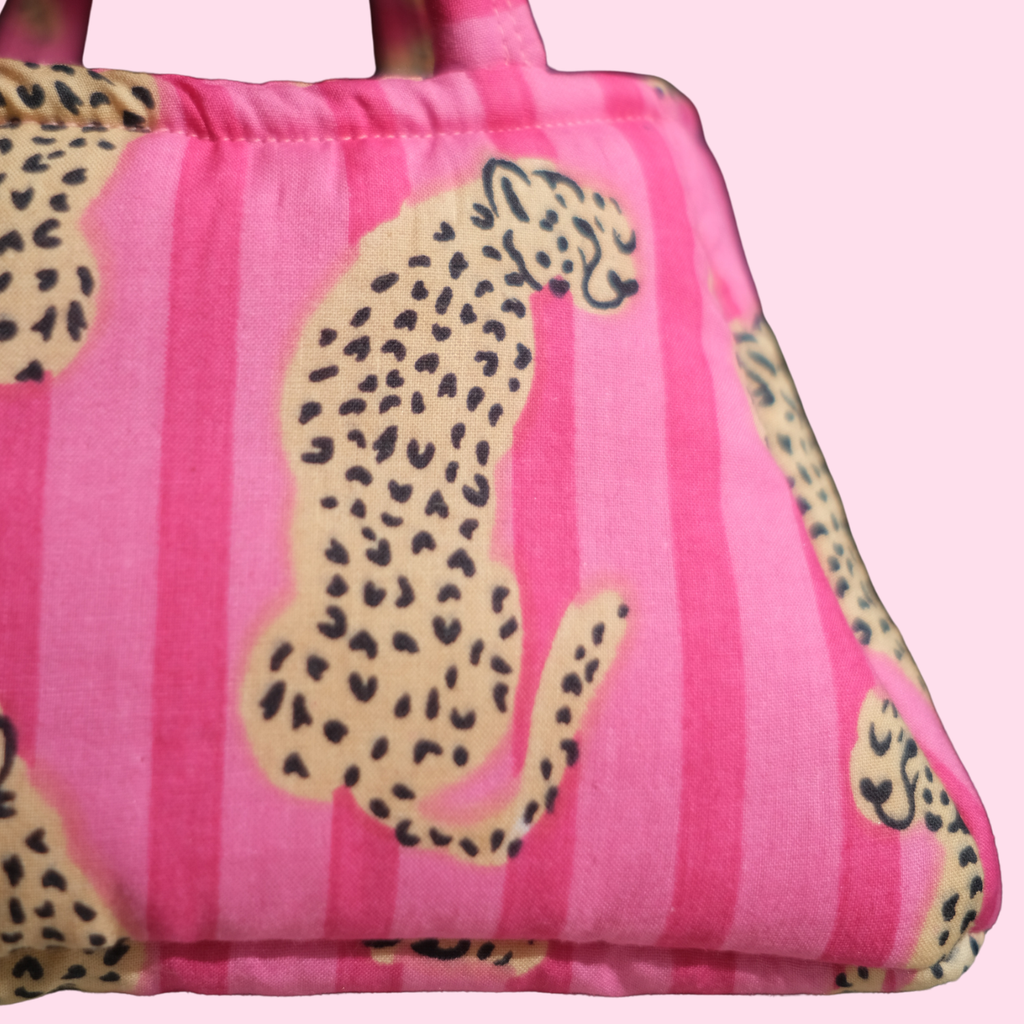 The Pink Leopard Tote Bag