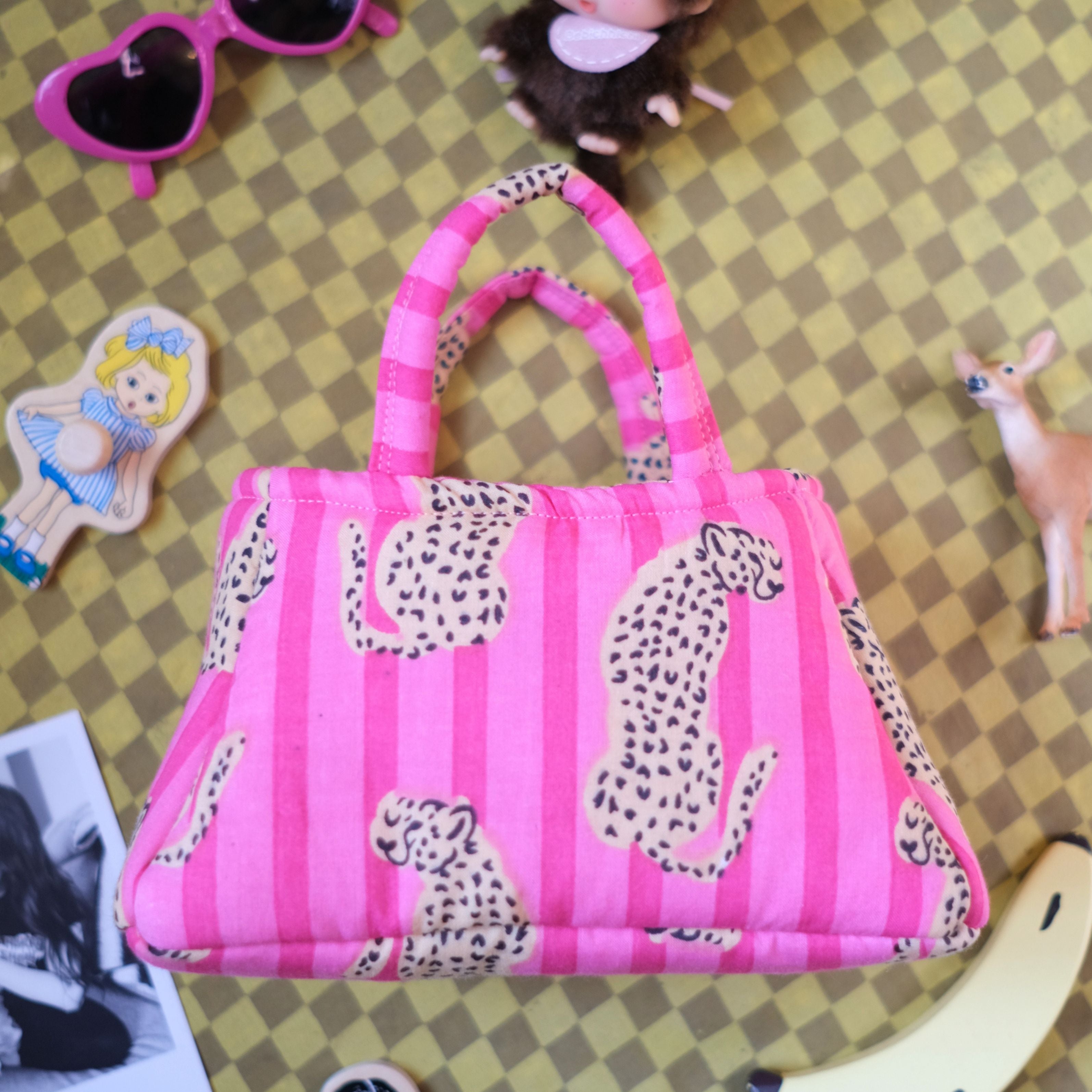 The Pink Leopard Tote Bag