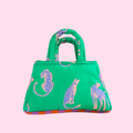 The Green Leopard Tote Bag