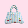 The hand embroidered Cherry tote bag